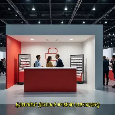 Backdrop Booth Pameran Lumajang